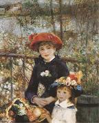 Pierre-Auguste Renoir On the Terrace (mk09) oil